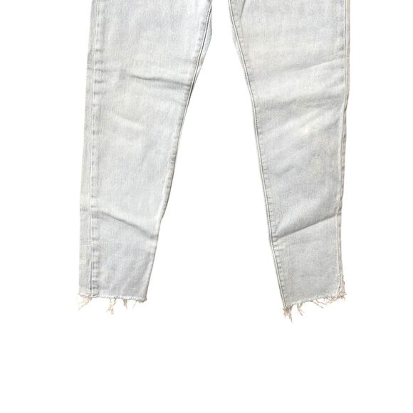LEVIS Wedgie Icon Ankle Denim Zero Gravity Sz 25 - Picture 5 of 7